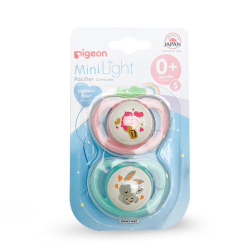 Pigeon Minilite Pacifier Size -S  2 Pieces 78262