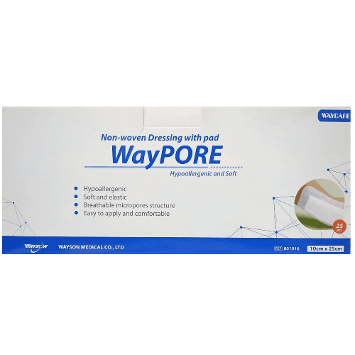 Waycare Adh Dressing 10 * 25 Cm  25 Pieces