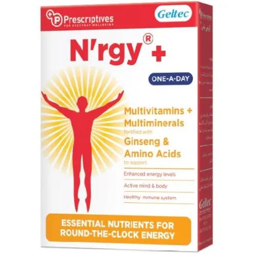 N'Rgy+ Capsules 30'S