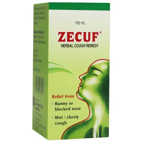 Zecuf Herbal Cough Syrup 100Ml