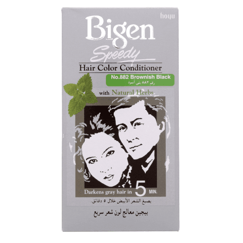 Bigen Hair Color Conditioner Brownish Black 882