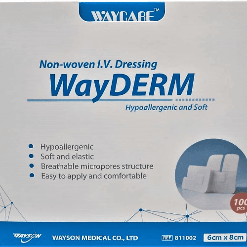 Waycare Iv Dressing Pad 6 *8Cm  100 Pieces