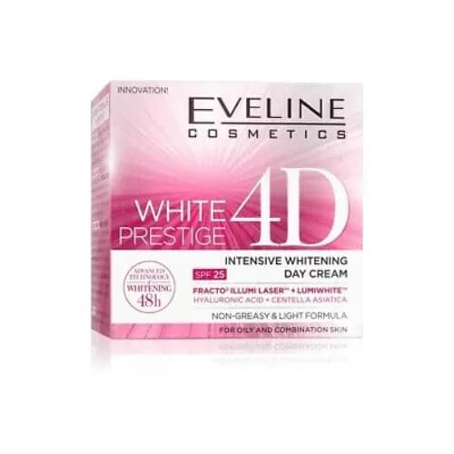 Eveline White Prestige 4D Day Spf 25 Cream 50Ml