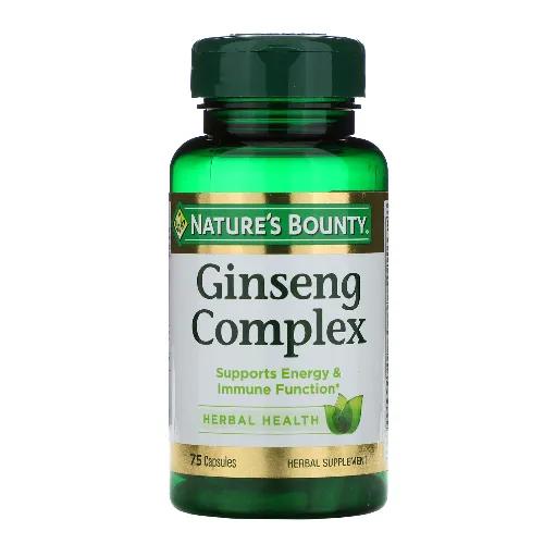 Nature'S Bounty Ginseng Complex  Cap 75'S