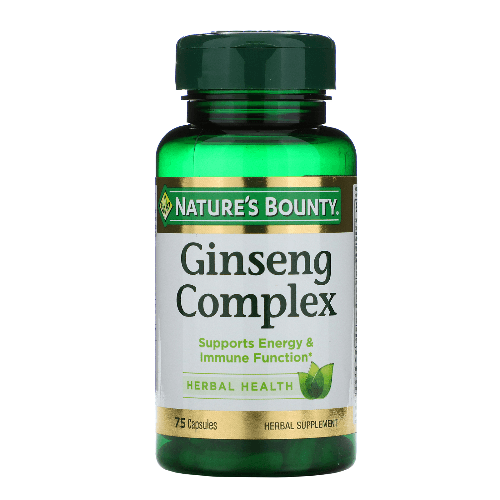 Nature'S Bounty Ginseng Complex  Cap 75'S