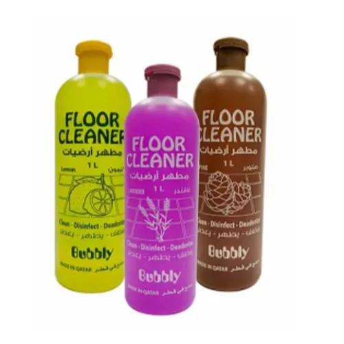 Bubbly - Floor Cleaner - Various Flavours - 1 L - 3 Pieces