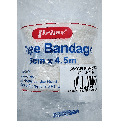 Prime Crepe Bandage 5 Cm X 4.5 M