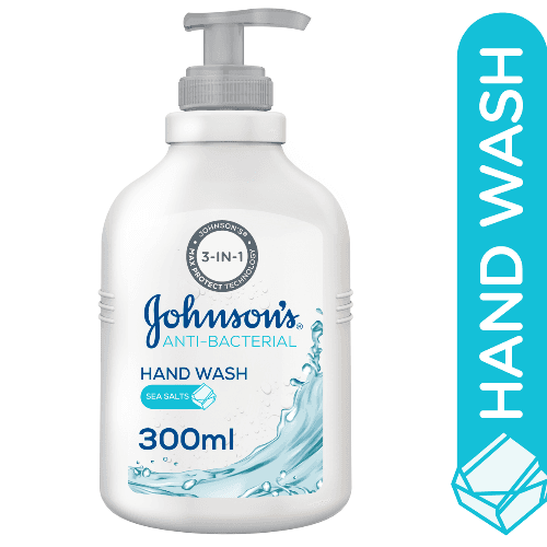 Johnson And Johnson Antibacterial Hand Wash 300 Ml