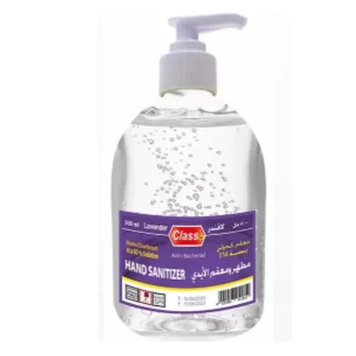 Class Hand Sanitizer Lavender Gel 80% Alcohol 500Ml