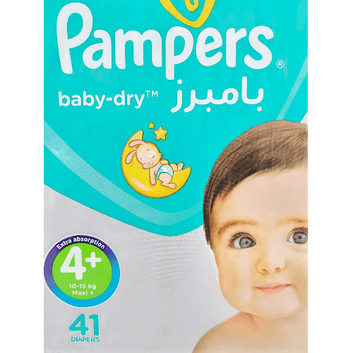 Pampers Ml Diaper  S4+ - 41 Pieces