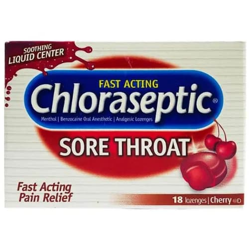 Chloraseptic Cherry Lozenges 18 Pieces