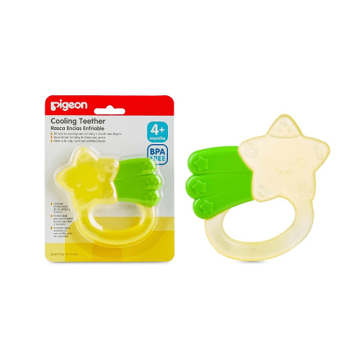 Pigeon Cooling Teether Star 4+M