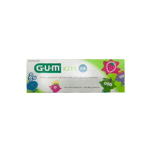 Gum Kids Toothpaste Strawberry 2-6 Years 50Ml