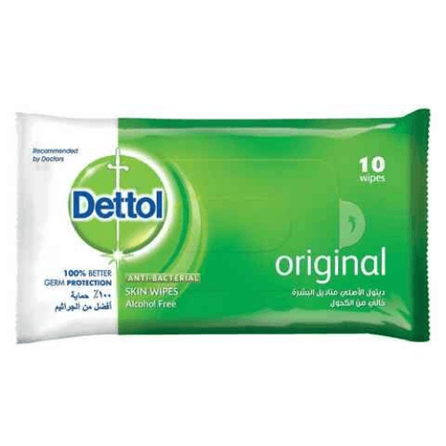 Dettol Original Wipes 10 S