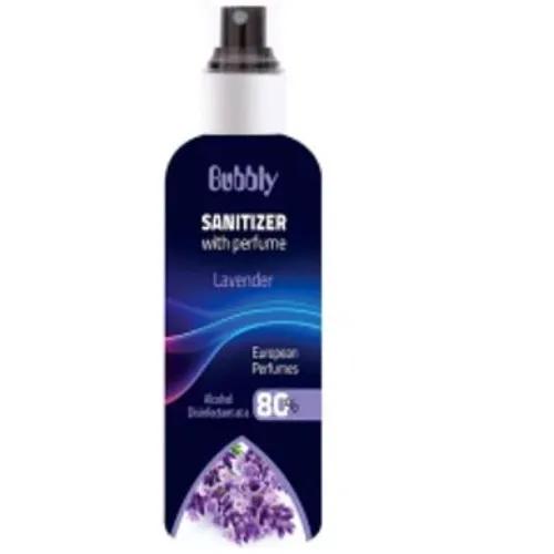 Bubbly Sanitizer With Perfume Lavender 80% Alcohol 180Ml