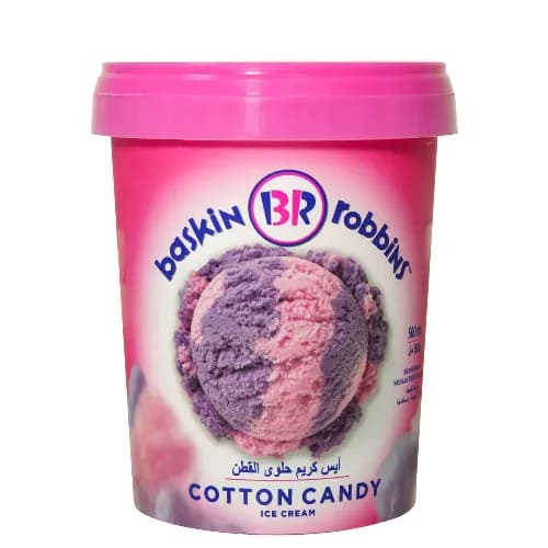 Baskin Robbins Cotton Candy Ice Cream 500Ml