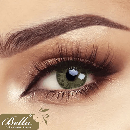 Bella Natural Color Lens - Green Yellow