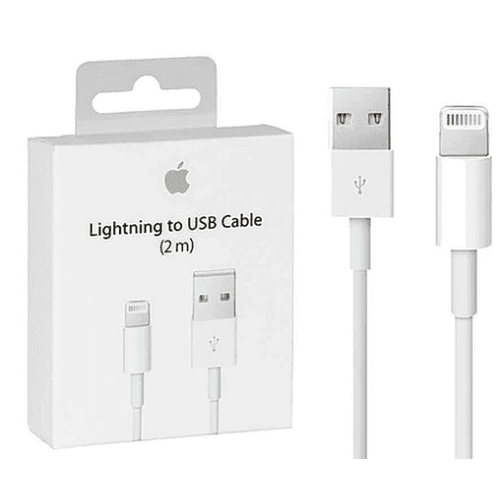 APPLE IPHONE LIGHTNING TO USB CABLE 2M