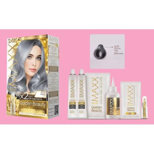 Maxx Deluxe 24K Gold Hair Dye - Silver (0.01)