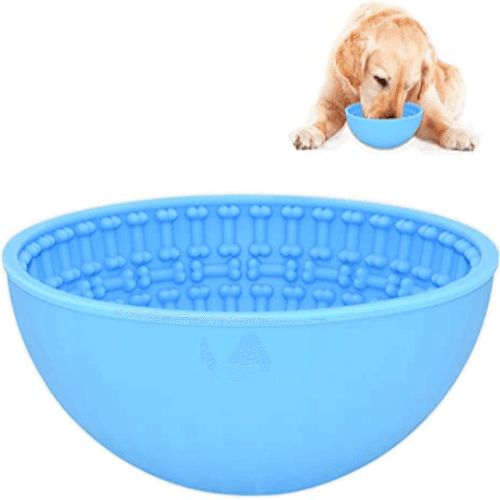 Blue Pet Wobble Slow Feeder Bowl