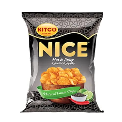 Kitco Nice Hot & Spicy Potato Chips 80g