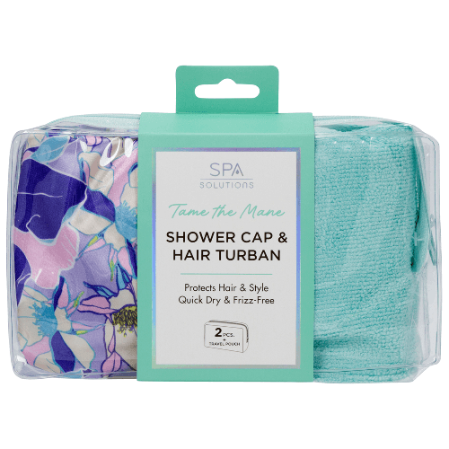 Cala Shower Cap & Turban Set (Floral Dreams)