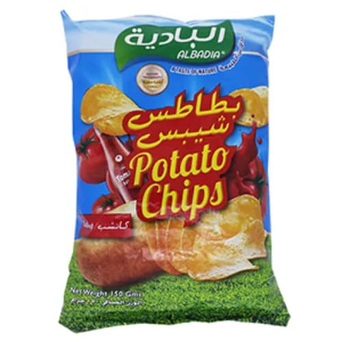 Albadia Potato Chips Tomato Ketchup Flavor 150g