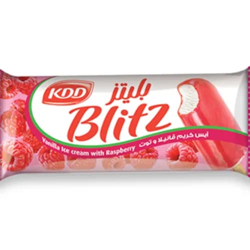 Kdd Blitz Vanilla Ice Cream With Raspberry 62.5Ml