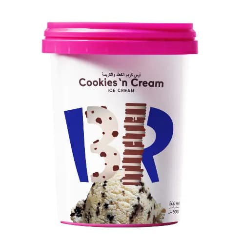 Baskin Robbins Cookies & Cream 500 Ml