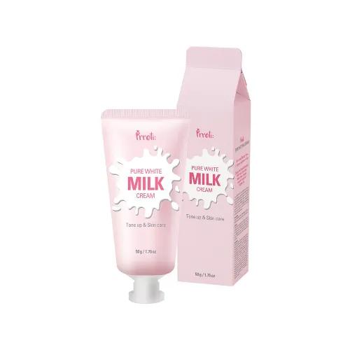 Pretti - Pure White Milk Cream Tone Up & Skin Care (80G)