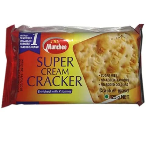 Munchee Super Cream Cracker 125G