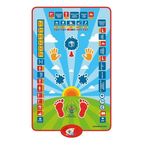 Educational Prayer Mat 7 Languages (PINK)