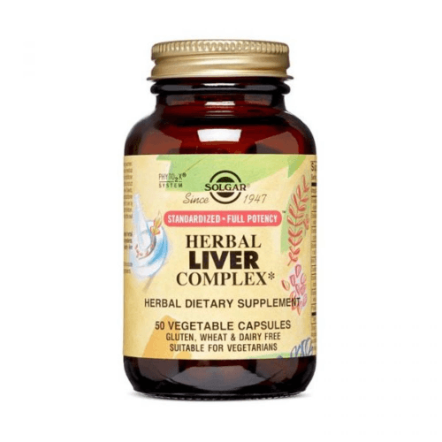 Herbal Liver Complex Capsules - Solgar 50'S