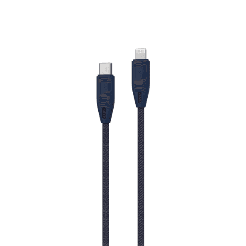 Powerology Braided Usb-C To Lightning Cable (1.2M/4Ft)