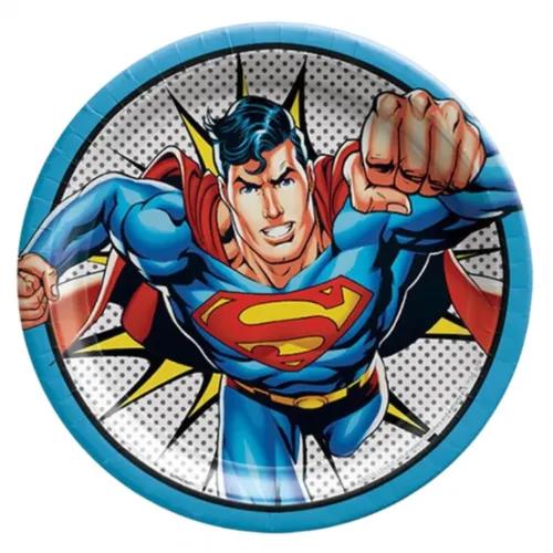 Superman Paper Plates