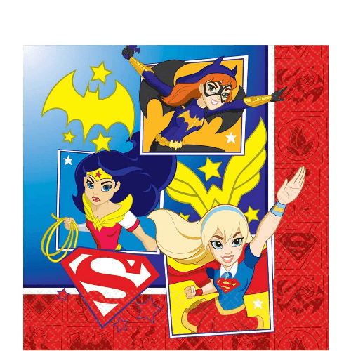 Dc Superhero Girls Lunch Napkin