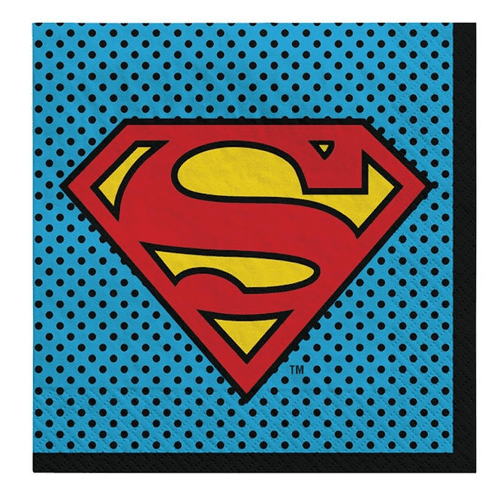 Superman Lunch Napkin