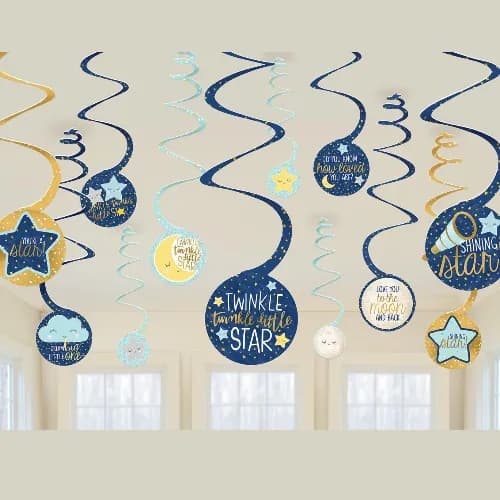 Twinkle Little Star Spiral Decoration