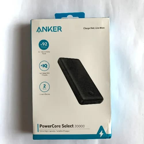 Anker Power Core Select 20000 High Speed 18w Charging Bank