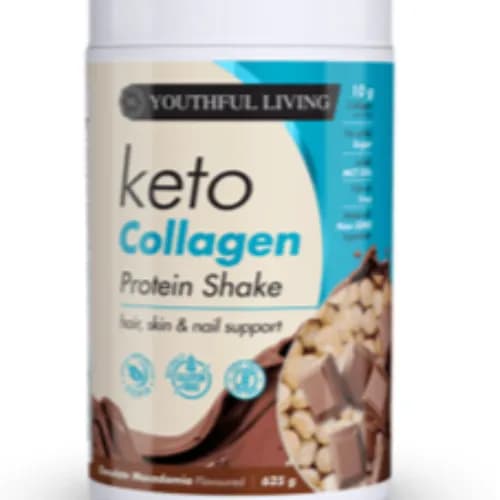 Youthful Living Keto Collagen Shake Macadamia 625G