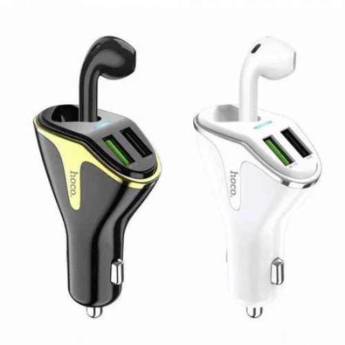 Hoco Wireless Headset Car Charger 18W