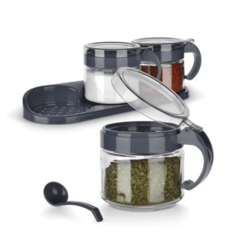 Titiz Lily Spice Jar Set