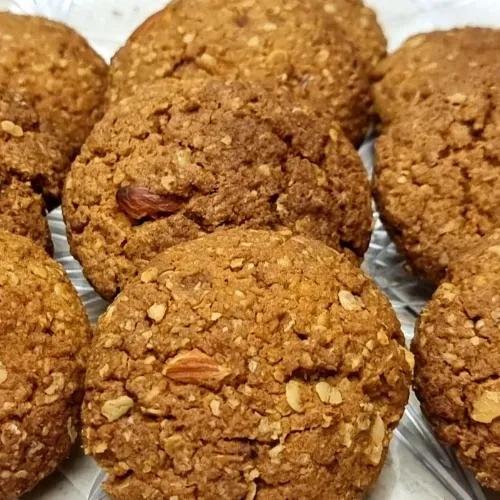 Oats Almond Cookies