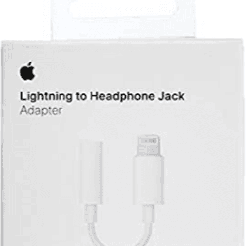 Apple Original Lighting To Headphopne Jack Adapter