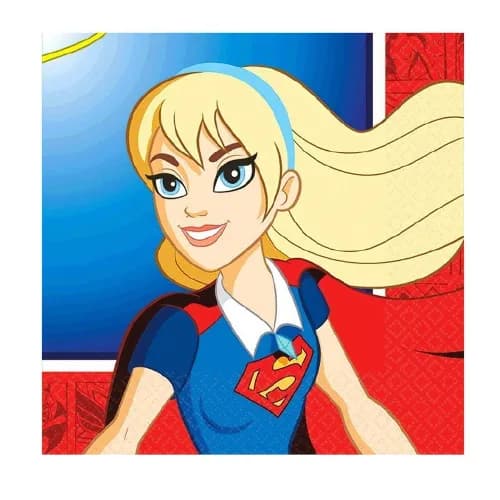 Dc Superhero Girls Beverage Napkin