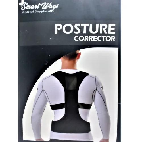 Smart Ways-posture Corrector With Support Black