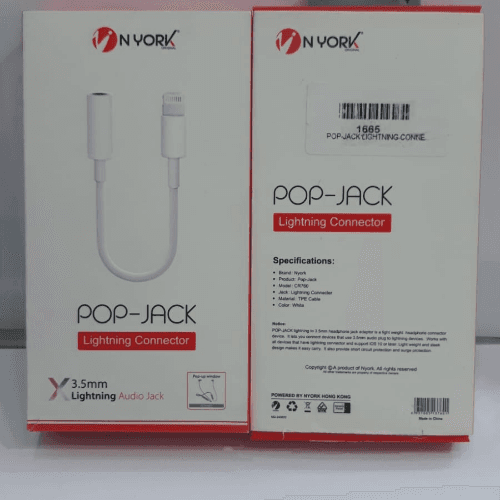 Nyork Pop Jack Lighting Connector 3.5mm Audio Jack (Cr760)