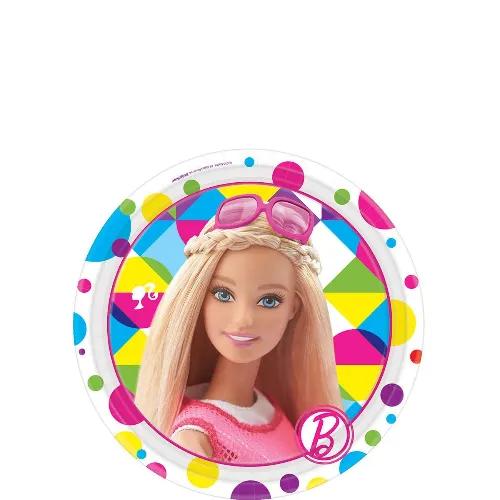 Barbie Sparkle Beverage Round Plate