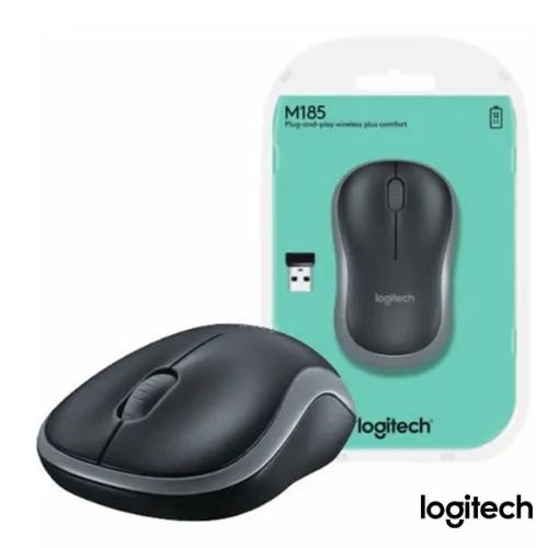 Logitech Wireless Mouse 10mtr Range (M185)