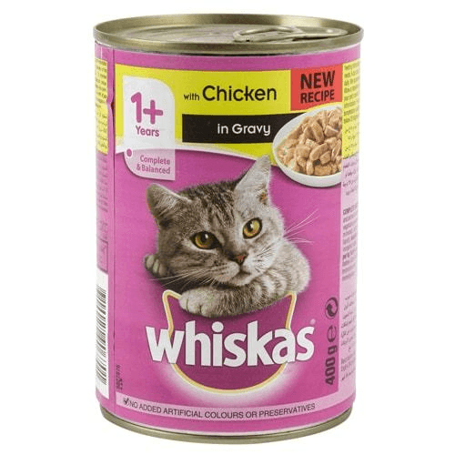 Whiskas With Chicken In Gravy Cat Food 400g